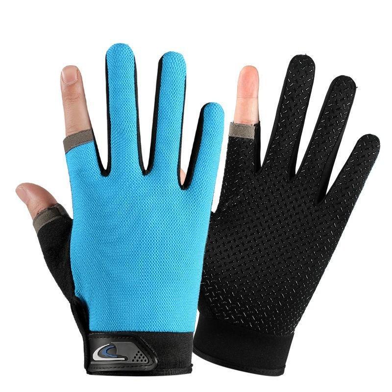 Outdoor Fishing Gloves Men With Breathable Polyester And Sun Protection For Hiking And Sports