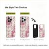 Classic Vintage French Toile Ditsy Botanical Print Pattern Art Design Film Aesthetic Protective Shockproof Bumper Case Cover For iPhone 14 15 16 Pro