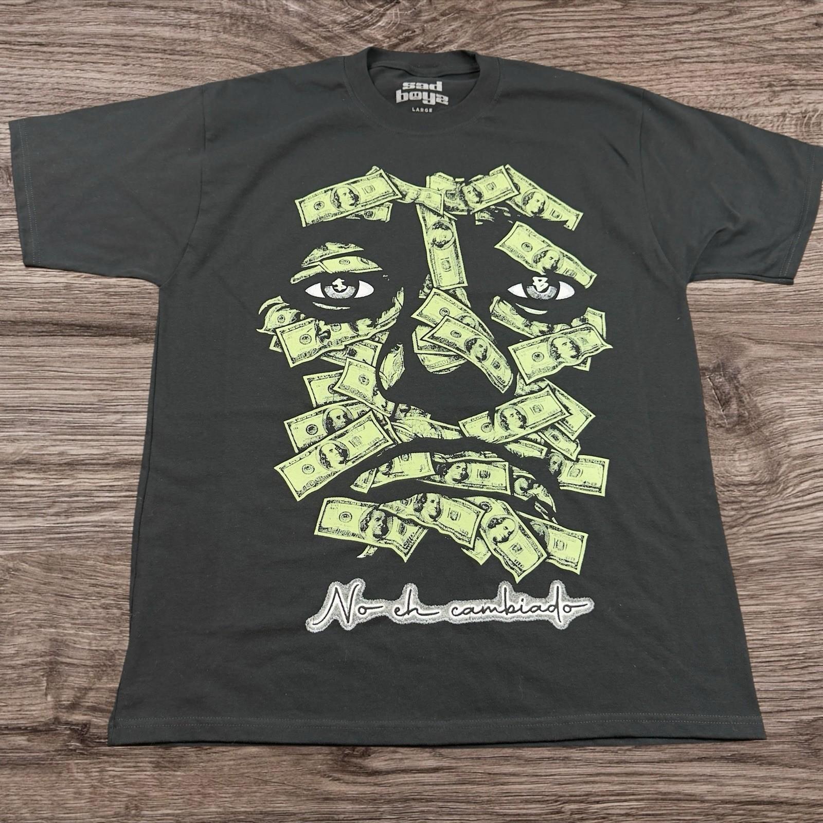 Sad Boys No he Cambiado Graphic Adult Size Large Unisex T-Shirt XXL
