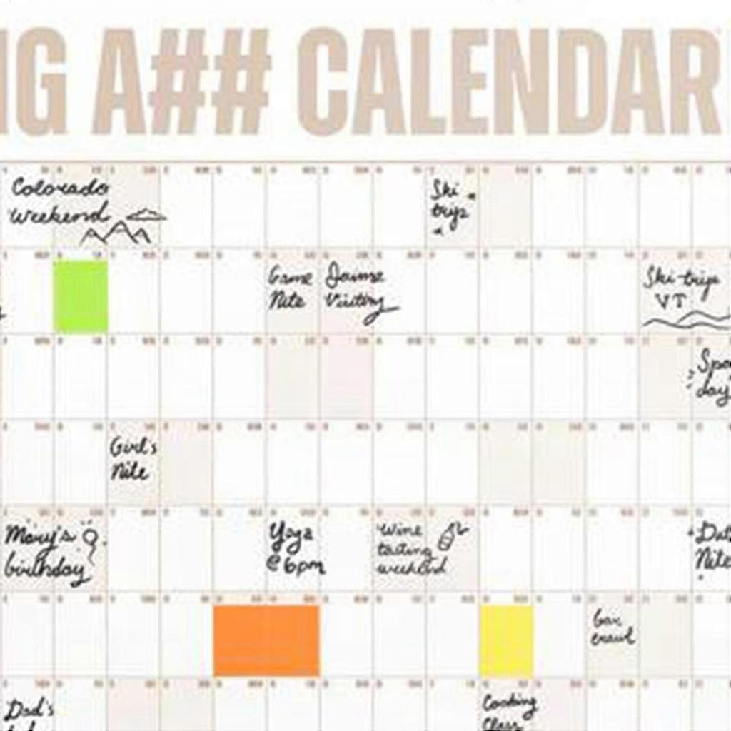 Extra Large 2026 Calendar