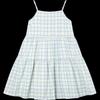 Mucmukn Girls' Plaid Bubble Cotton Sweet Suspender Dress