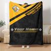 Renault Customize Your Name Blanket Cozy Customizable Blanket Soft Warm Cozy for Couch Home Decor Office Living Room for All Occasions
