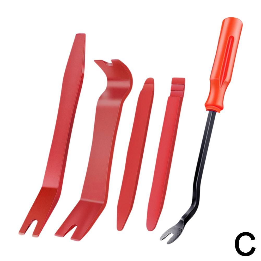 Kit d'outils de démontage automatique, kit en plastique, clip de porte de voiture, installateur de garniture, réparation de tableau de bord, kit de démontage radio, conversion de panneau audio P Z5B6