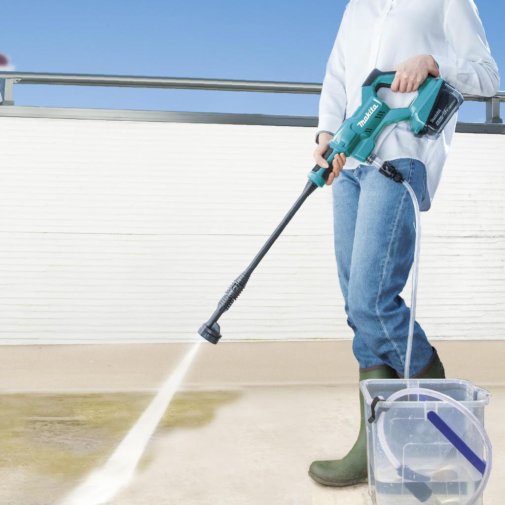 Makita MHW180DZ Rechargeable 18V and Charger Sold Washer, (Battery Separately)