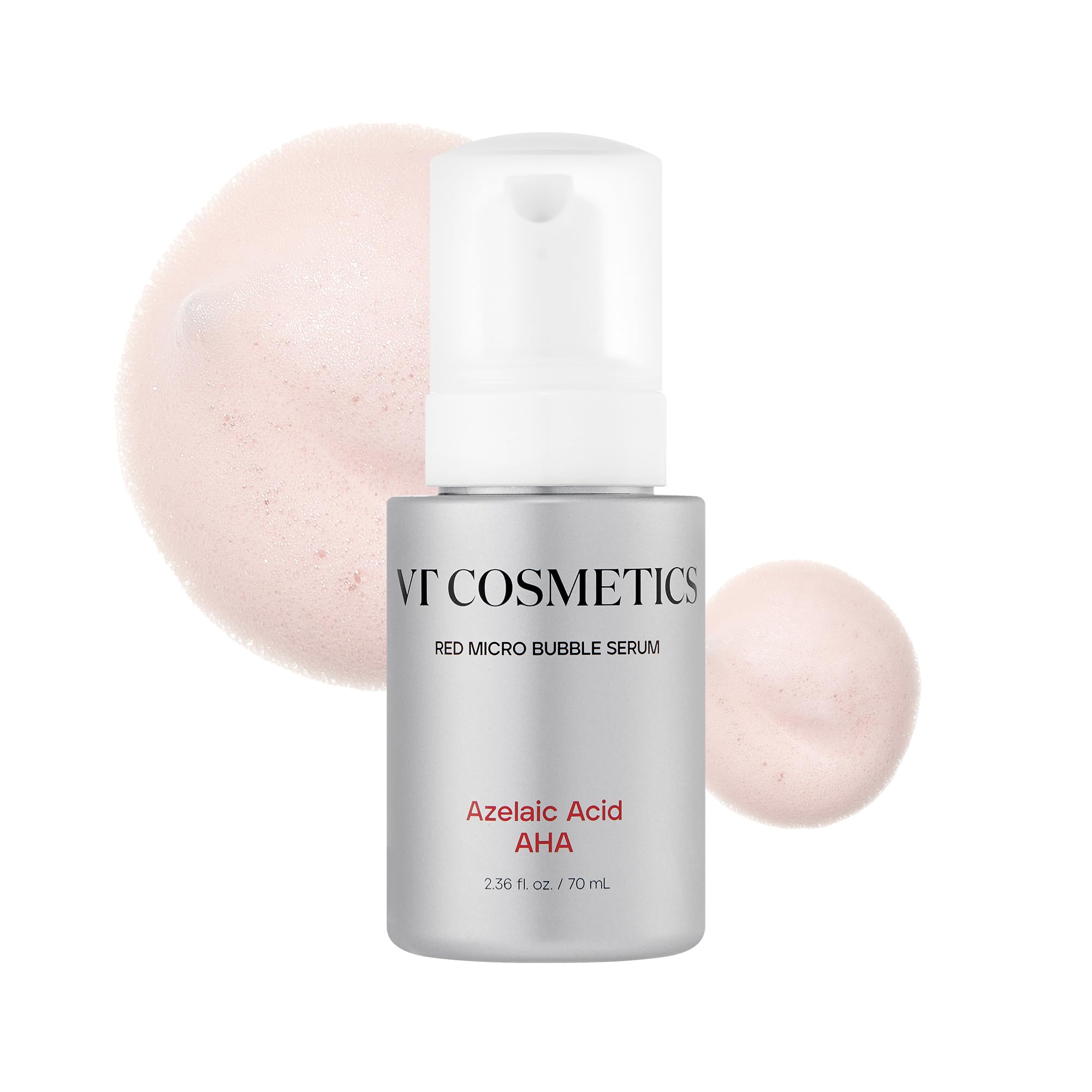 VT Cosmetics Azelaic Acid AZ AHA Red Micro Bubble Serum 70ml/2.36fl.oz.
