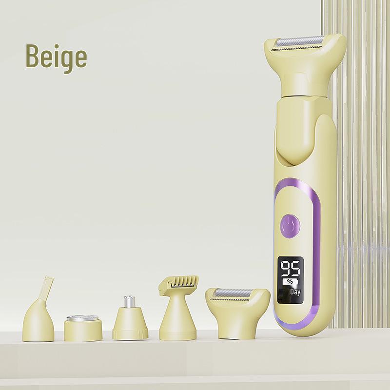 5-in-1 Multifunctional Shaver: Trimmer & Hair Removal for Private Areas, Armpits, and Full Body Care