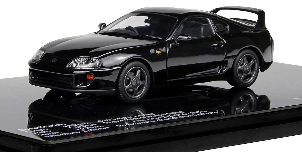 

LCD Model 1/43 Scale Toyota Supra A80 Black Finished Model LCD43009BL