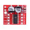 L298N Motor Driver Controller Board Dual H Bridge Mini Dual Stepper Motor Drive Module Reversing PWM Speed Electronic Components