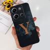 For Infinix Note 30i Case X6716 Luxury Letters Back Cover Soft Silicone Phone Case For Infinix Note 30 Pro Note30 Note30i Bumper