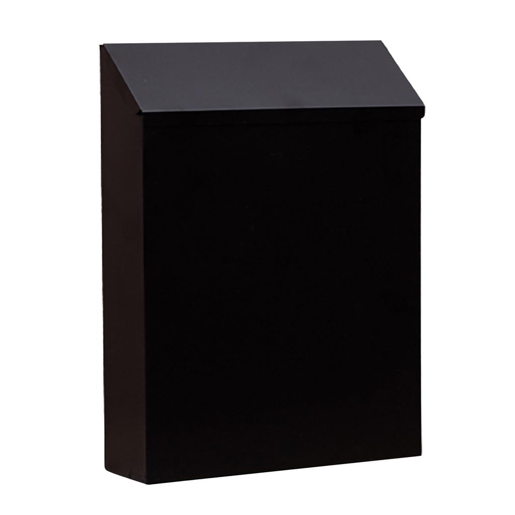 Wall Mounted Mailbox Modern Drop Box Newspaper Holder Box Decorative Letter Box Outdoor Porch Home Office Bathroom