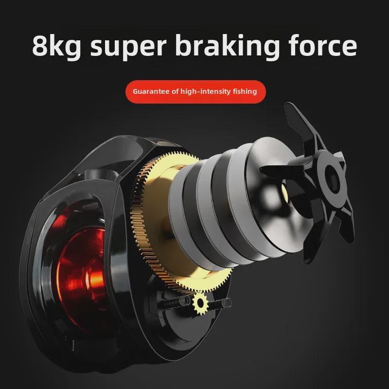 Explosion-Proof Baitcasting Reel for Thunder Rod Fishing