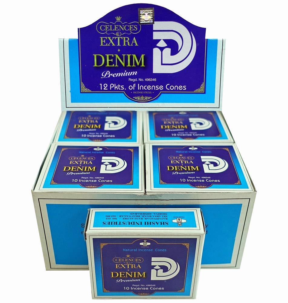 Corn Incense Extra Denim 12-Pack