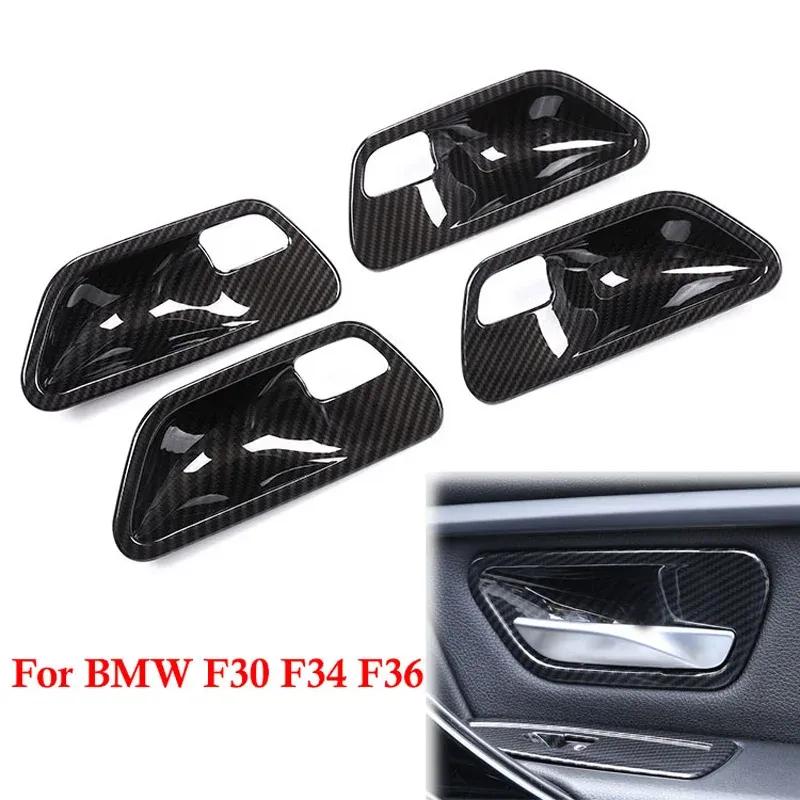 Interior Door Handle Bowl Cover Trim Panel Protector For BMW 3 Series F30 F31 2012- 4 Series F36 2014- 3GT F34 2013-