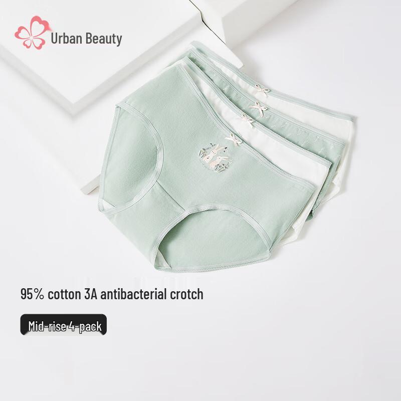 Urban Beauty Women s 2025 Cute Cartoon Print Cotton Briefs L