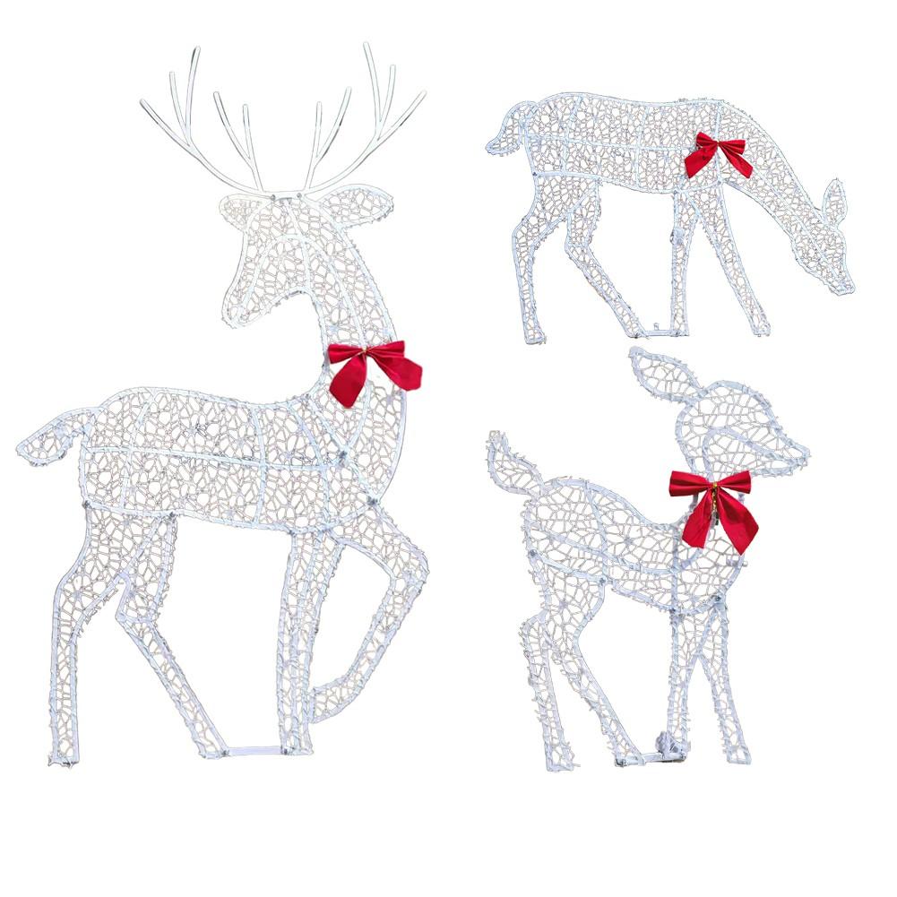 

Рождественское украшение Олень Праздничный светящийся олень Уличный рождественский декор