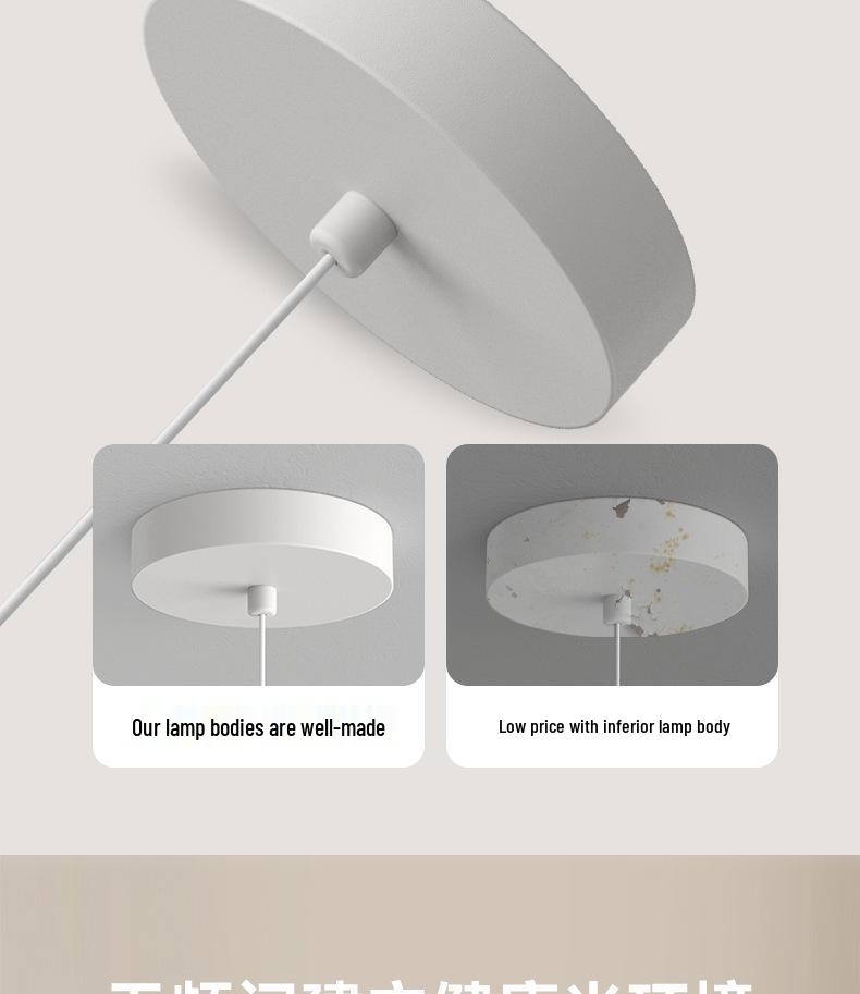 Modern Minimalist Eye-Protecting Cream Petal Chandelier for Warm Romantic Spaces