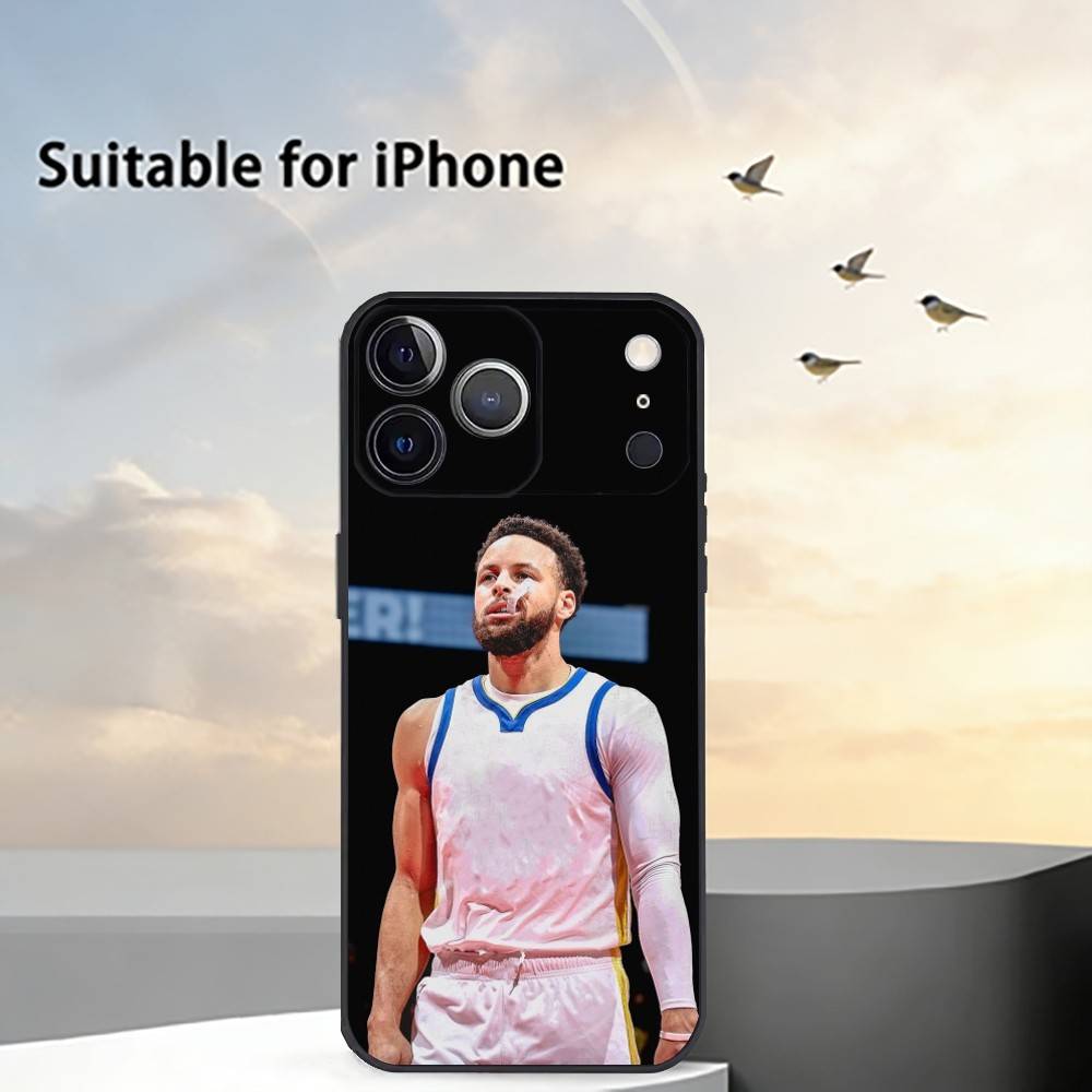 Sports Star S-Stephen Curry Phone Case Silicone Soft For IPhone 17 16 15 14 13 12 11 X XR Plus Pro Max Plus