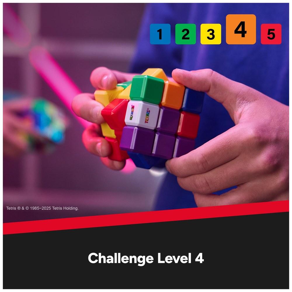 Rubik's Tetris Edition 3x3 Shape-Shifting Puzzle Brain Teaser