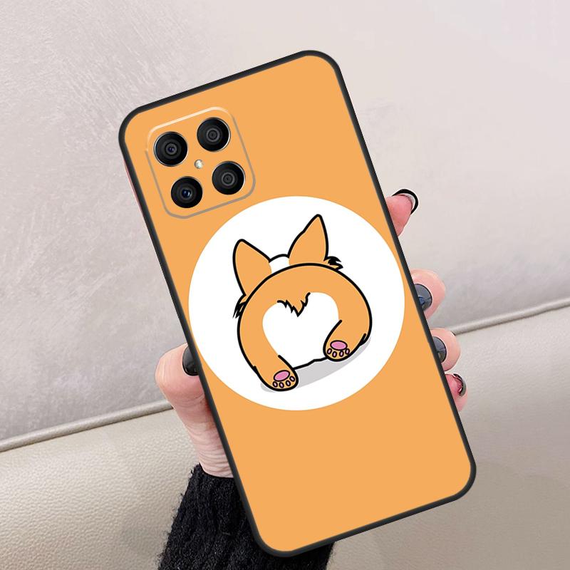 Cute Corgi Dog For Honor Magic 7 Lite 5 6 8 Pro Case For Honor Win RT X9d X9b X9a X9c X8c X8b 200 400 70 90