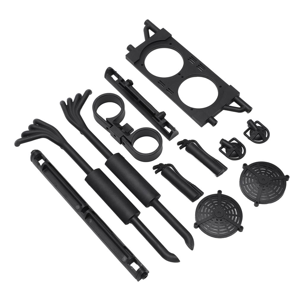 RC Car Shell Decoration Window Decor Decorative Exhaust Pipe Kit for ZD Racing DBX?07 1/7 RC Vehicle