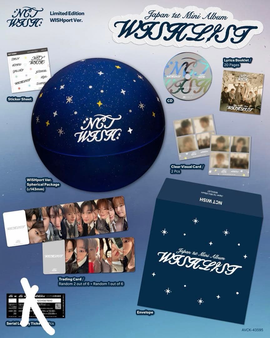 

[USED] Limited Edition WISHport.Ver NCTWISH CD