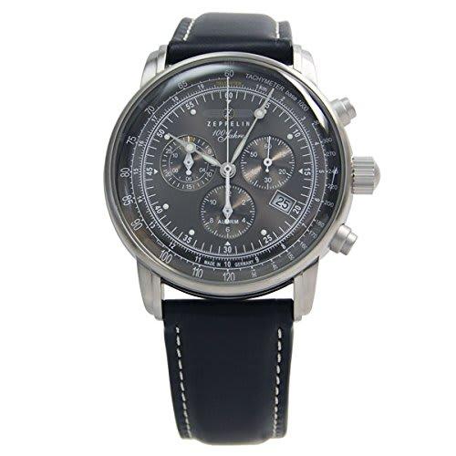 Zeppelin 100th Anniversary Model Quartz Men's Watch 7680-2 Gray