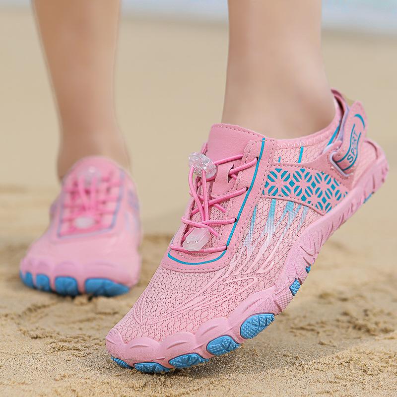 Summer new breathable outdoor quick-drying creek shoes men's lightweight wading shoes couple swimming beach shoes women