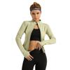 Neue Herbst/Winter-Yogajacke – Plüsch, warm, Slim Fit für Fitness & Laufen