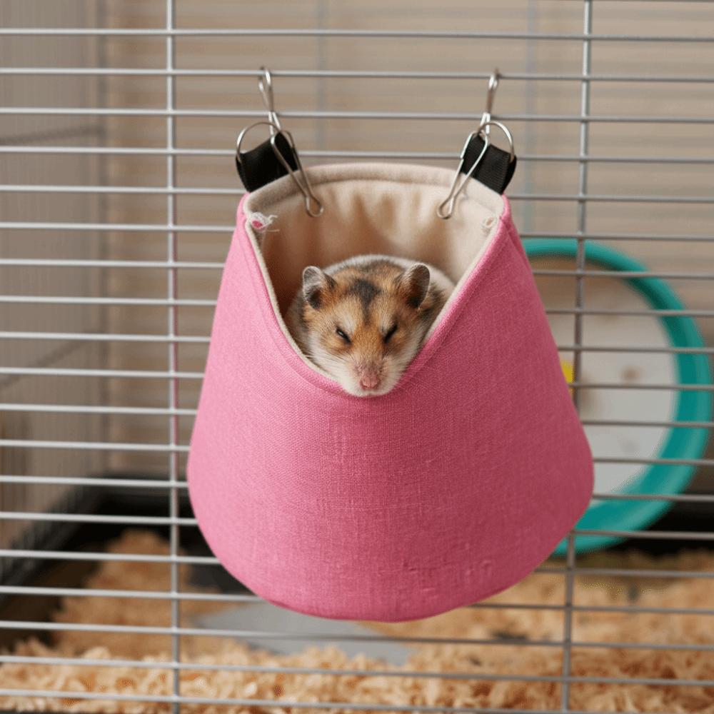 Super Thick Hamster Cage Bed Warm Pet Sleep Nest Pet Bed Hamster Hammock  Small Pet
