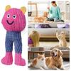 Dog& Squeaky Chew Toys-Soft Yarn Plush &Long Leg Baby Dog and Catnip Toy with Squeakers & Crinkle Paper Gift for Small