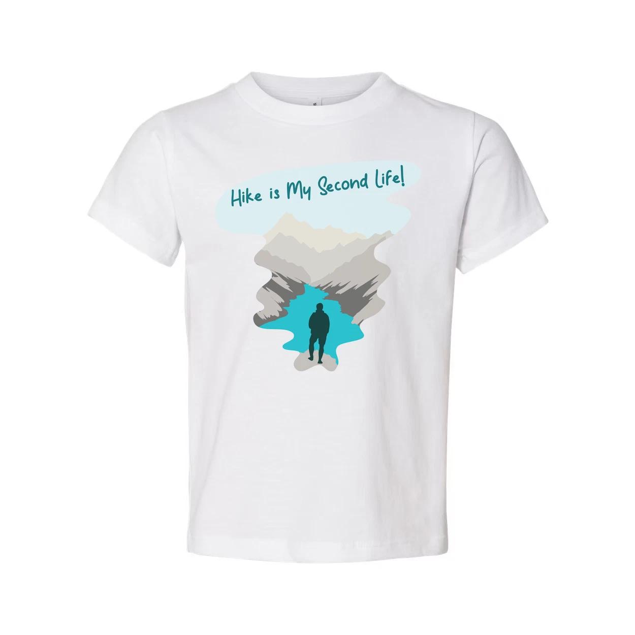 

Unisex Hiking T Shirt With Mountain Landscape Graphic For Outdoor Adventure Enth M
