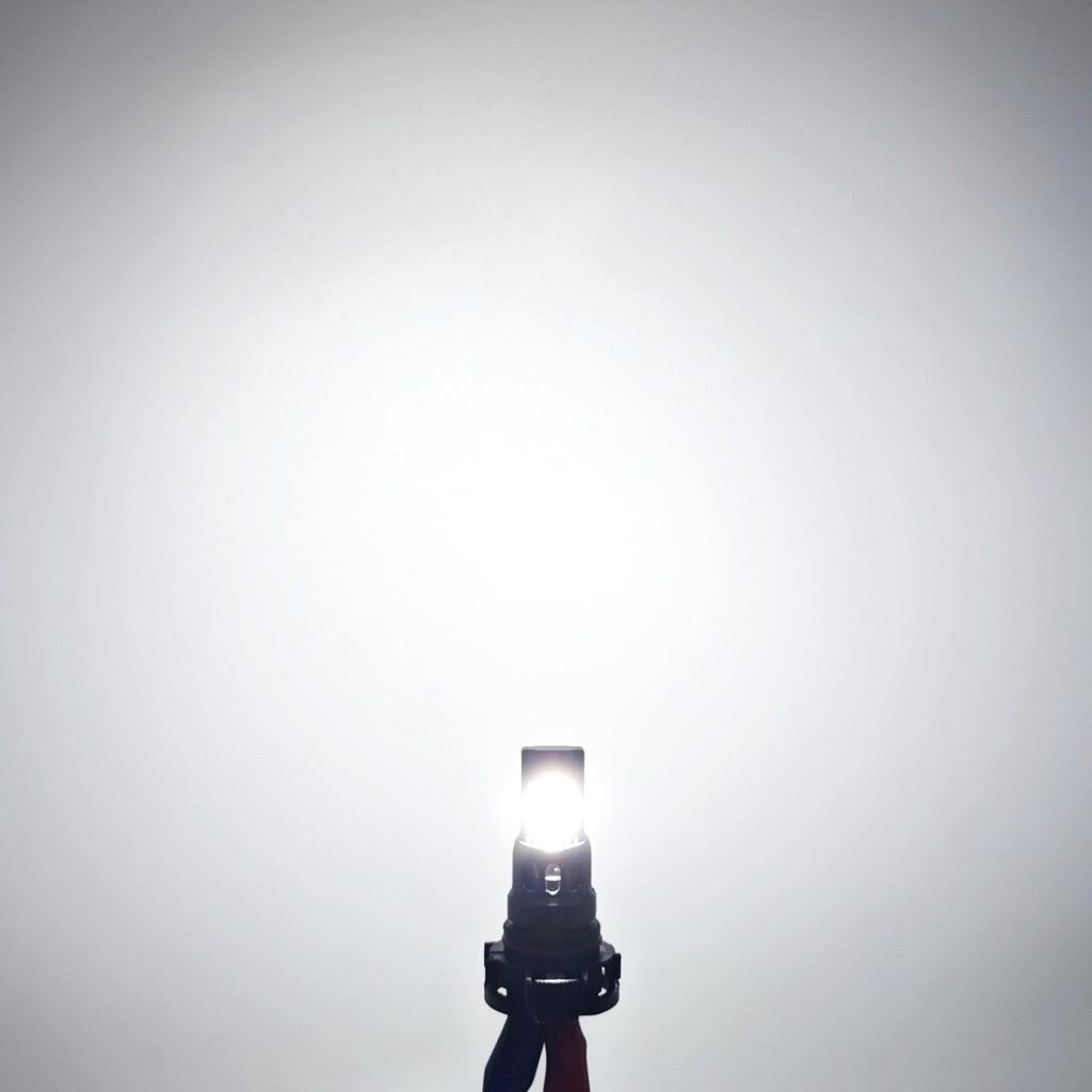 2 szt H16 LED żarówka PS24W 12-24V 4000lm CANBUS biała mocna Off-Road