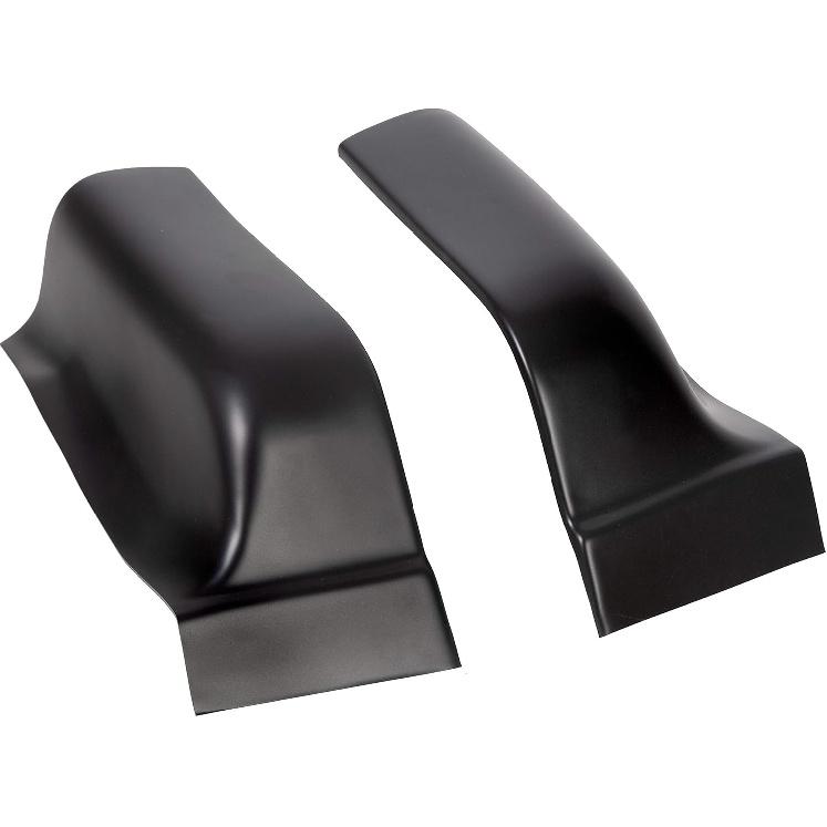 HECASA Rear Pickup Truck Cab Corner Covers Compatible with 2004-2008 Ford F-150 F150 Crew Cab
