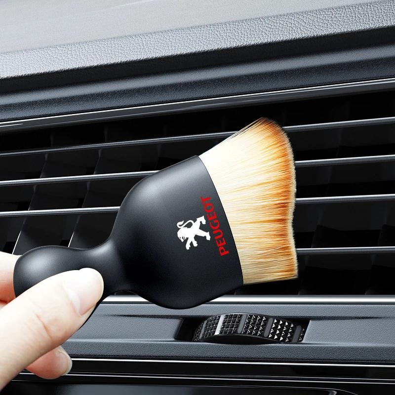 Car Accessories For Peugeot 107 206 207 208 307 308 406 407 408 508 2008 3008 Car Special Cleaning Towels Cleaning Soft Brush