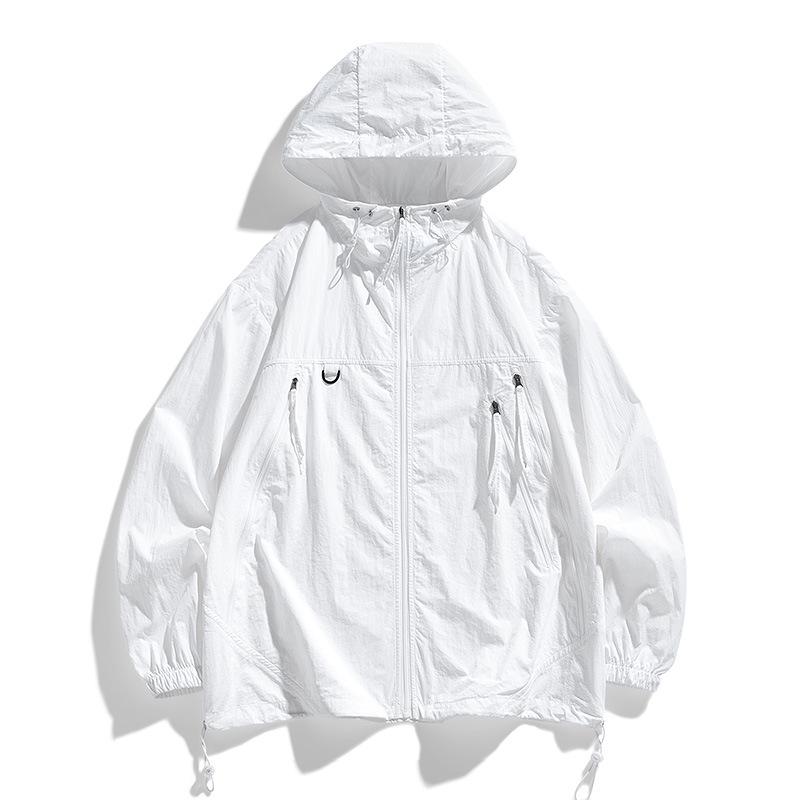 

Куртка большого размера с защитой от солнца UPF50+ для мужчин и женщин - Тонкий ледяной шелк, Летняя верхняя одежда с защитой от УФ-лучей 6XL