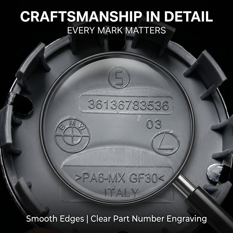 4 stk Bilfelg Senterkopp Emblem Merke Navkapsler Auto Styling For BMW M Performance X3 X5 X6 X1 X4 F20 F30 G20 F31 F34 F10 G30 F11 F25 I3 M3 M4 1 3 5