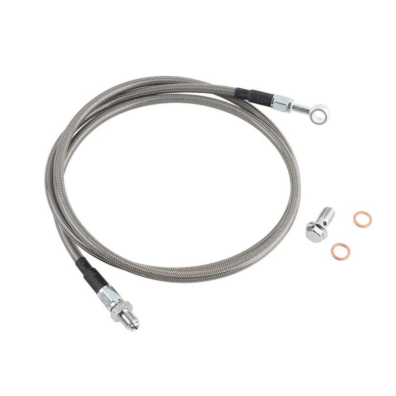 140-145cm Stainless Steel Clutch Cable Line Racing Performance Clutch Wire for Honda Civic 1992-2000 Acura Integra 1994-2001