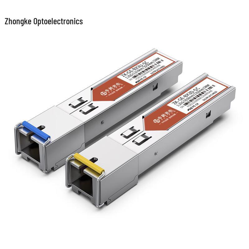 Zhongke Optoelectronics 1.25G Single-Mode BIDI SFP Fiber Optic Module