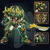 SunWukong Warrior Mech Building Set - Chinoiserie Action Figure Brick Model, Collectible Display Toy for Adults & Fans