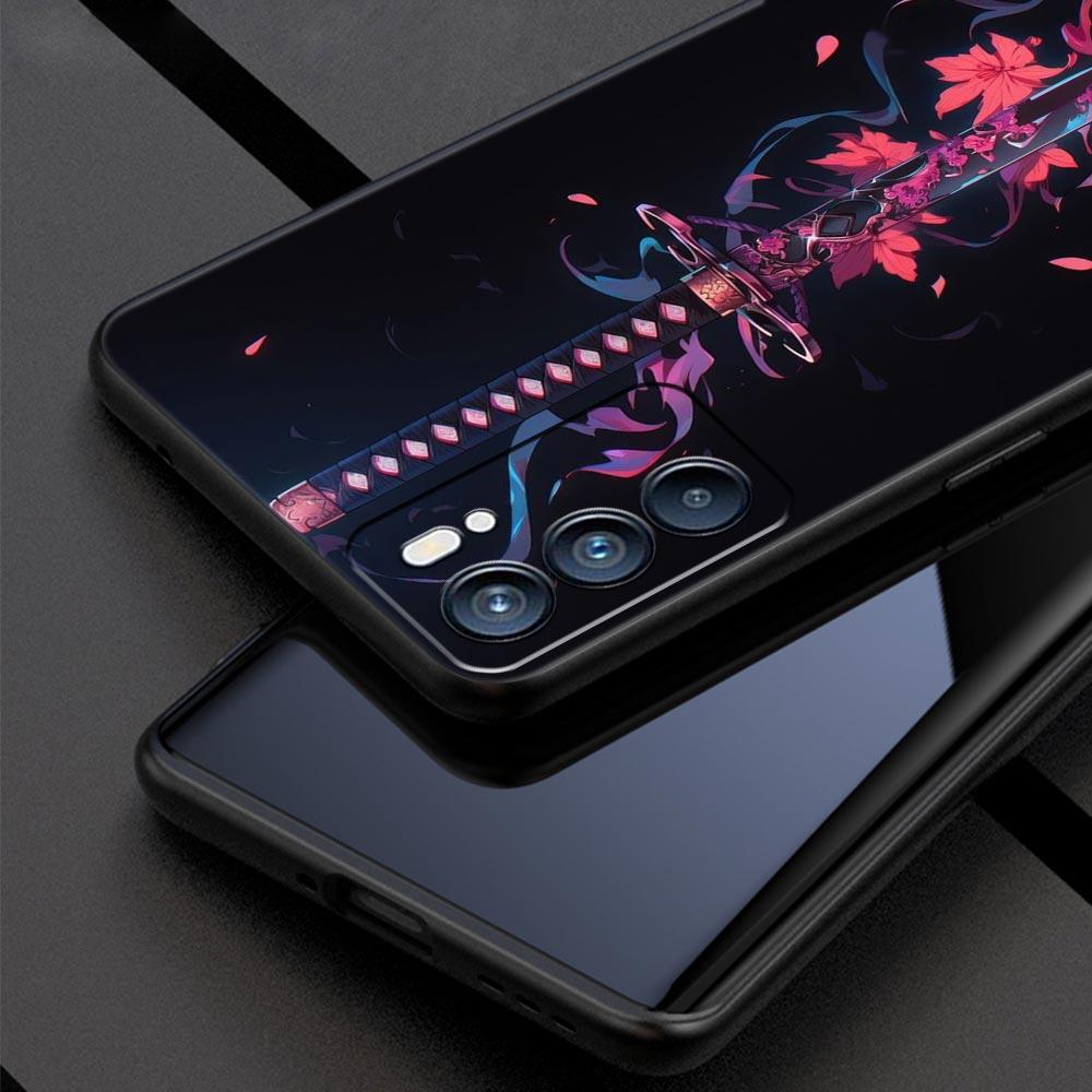 The Sword Creative Pattern Phone Case For Oppo Reno 13 12 11 10 7 F Find X5 X6 A98 A80 A79 A78 A57 A54 A31 A17 Pro 5G Soft TPU