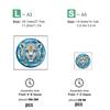 Non-Toxic Wolf A3 A4 A5 Wooden Puzzle For Adults Children Wood Diy Crafts Animal Shaped Holiday Gift Wooden Jigsaw Home Decor