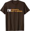 Thanksgiving Design Funny Thankful Turkey Liberal Unisex T-Shirt