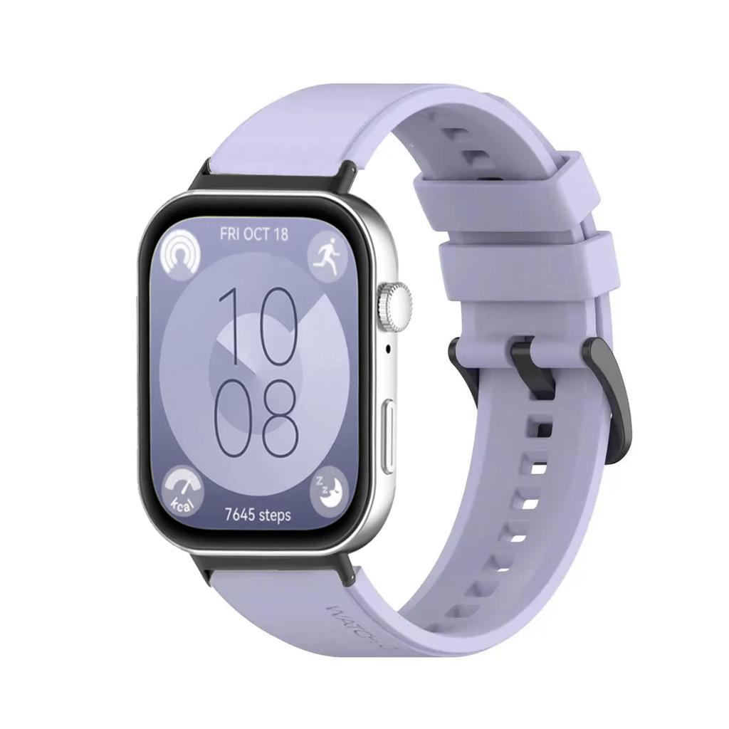 Soft Silicone Strap For Huawei Watch Fit 3 Sports Comfortable Bracelet Belt For Huawei Watch Fit 3 Correa Replaceable Wristband