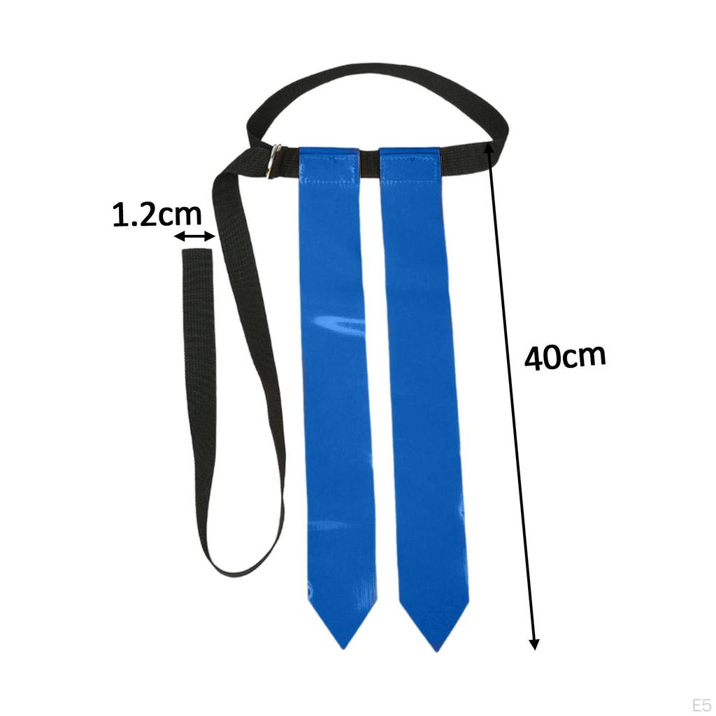 Verstellbares Fußballflaggen-Set für Rugby- und Fußballspiele