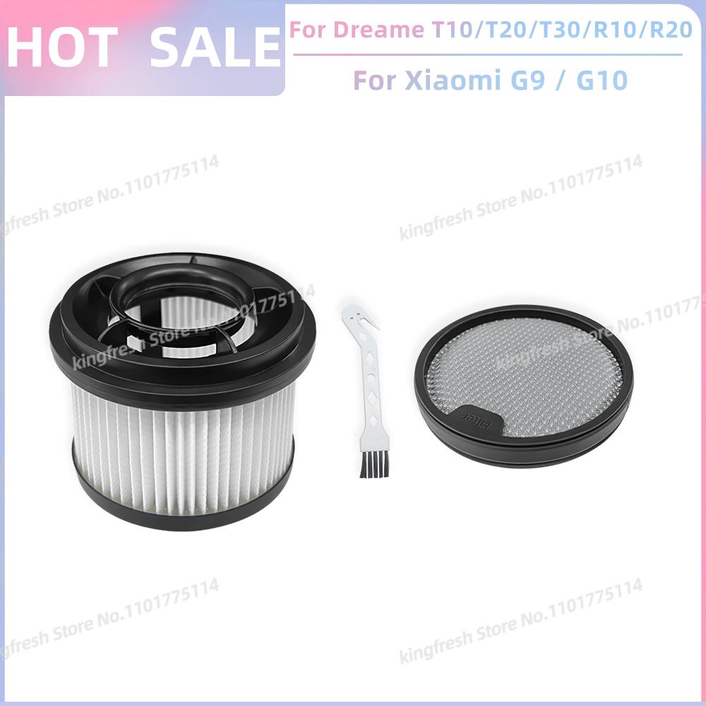 

Fit For Dreame T10 / T20 / T20 Pro / T30 / T30 Neo / R10 / R10 Pro / R20, Xiaomi G9 / G10 Replacement Parts Pre Post Filter
