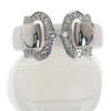CARTIER  B4071047 #7(JP Size) ring K18 white gold/diamond Women