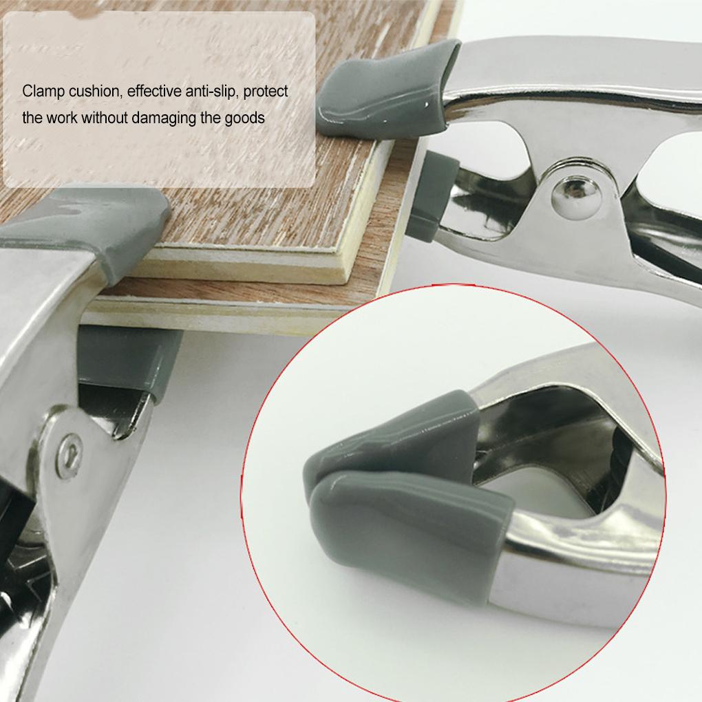 Portable DIY Crafting Metal Spring Clamp Nonslip Photography Woodworking Clip A Shaped Fastening Tool Carpenter Accessory