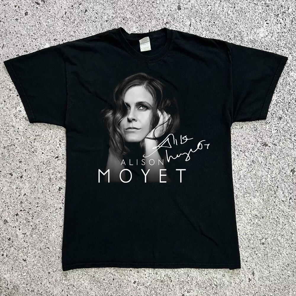 Редкая хлопковая мужская унисекс футболка Alison Moyet, все размеры S