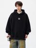 Unisex Heavyweight Embroidered Retro Hoodie - Autumn Casual Sporty High Street Jacket