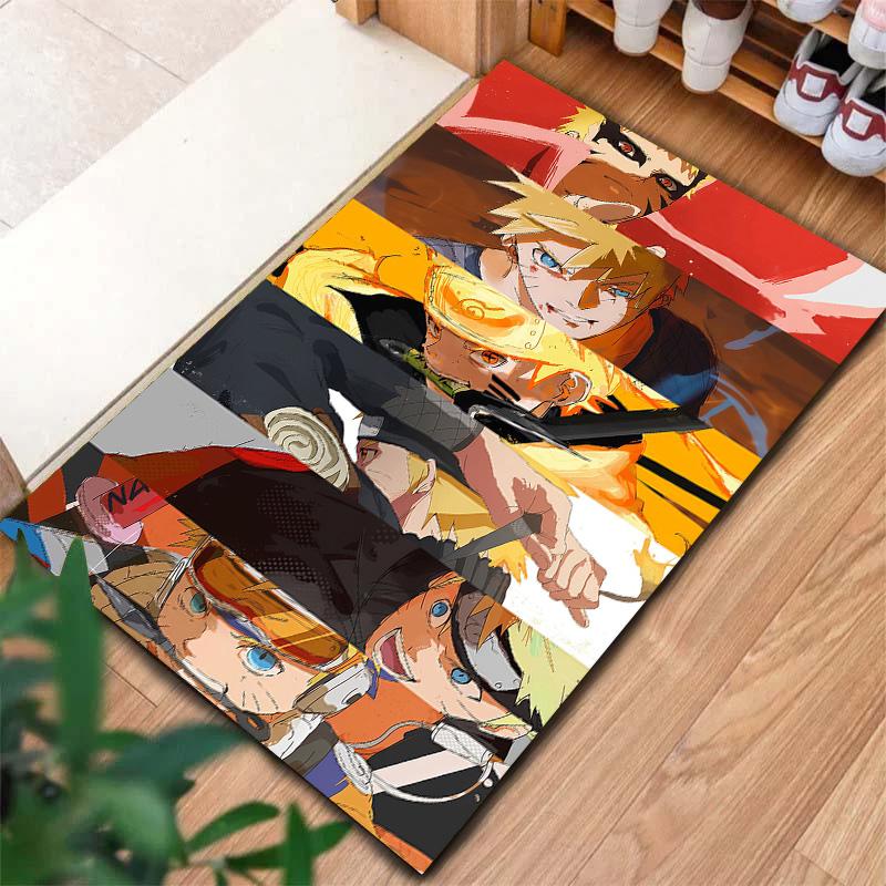 Naruto Evolution Carpet Rug For Living Room Bedroom Home Sofa Decoration,kids Play Nonslip Floor Mat